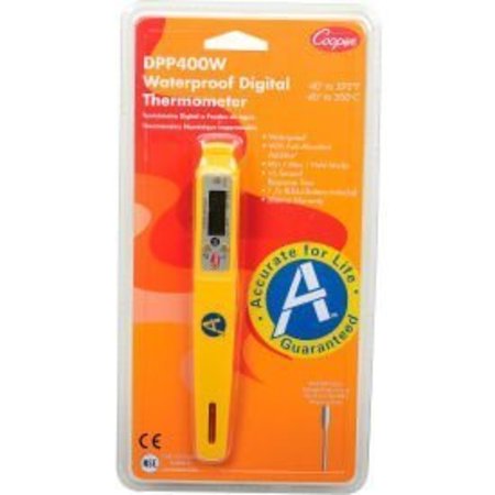 COOPER-ATKINS Cooper-Atkins® DPP400W - Digital Thermometer, Waterproof, Pen Style, Auto Shut-Off DPP400W-0-8